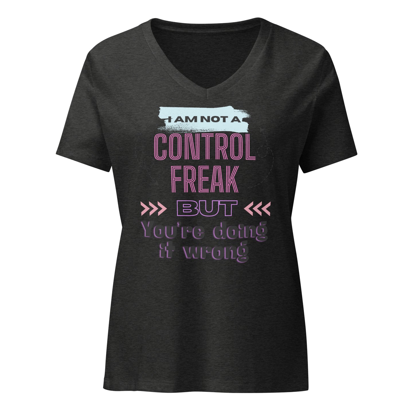 Control Freak | V-Neck T-Shirt