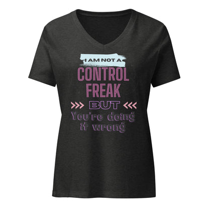 Control Freak | V-Neck T-Shirt