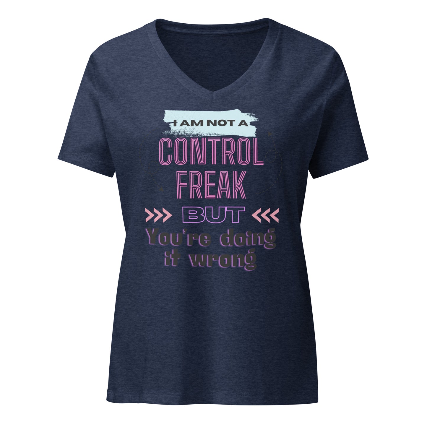 Control Freak | V-Neck T-Shirt