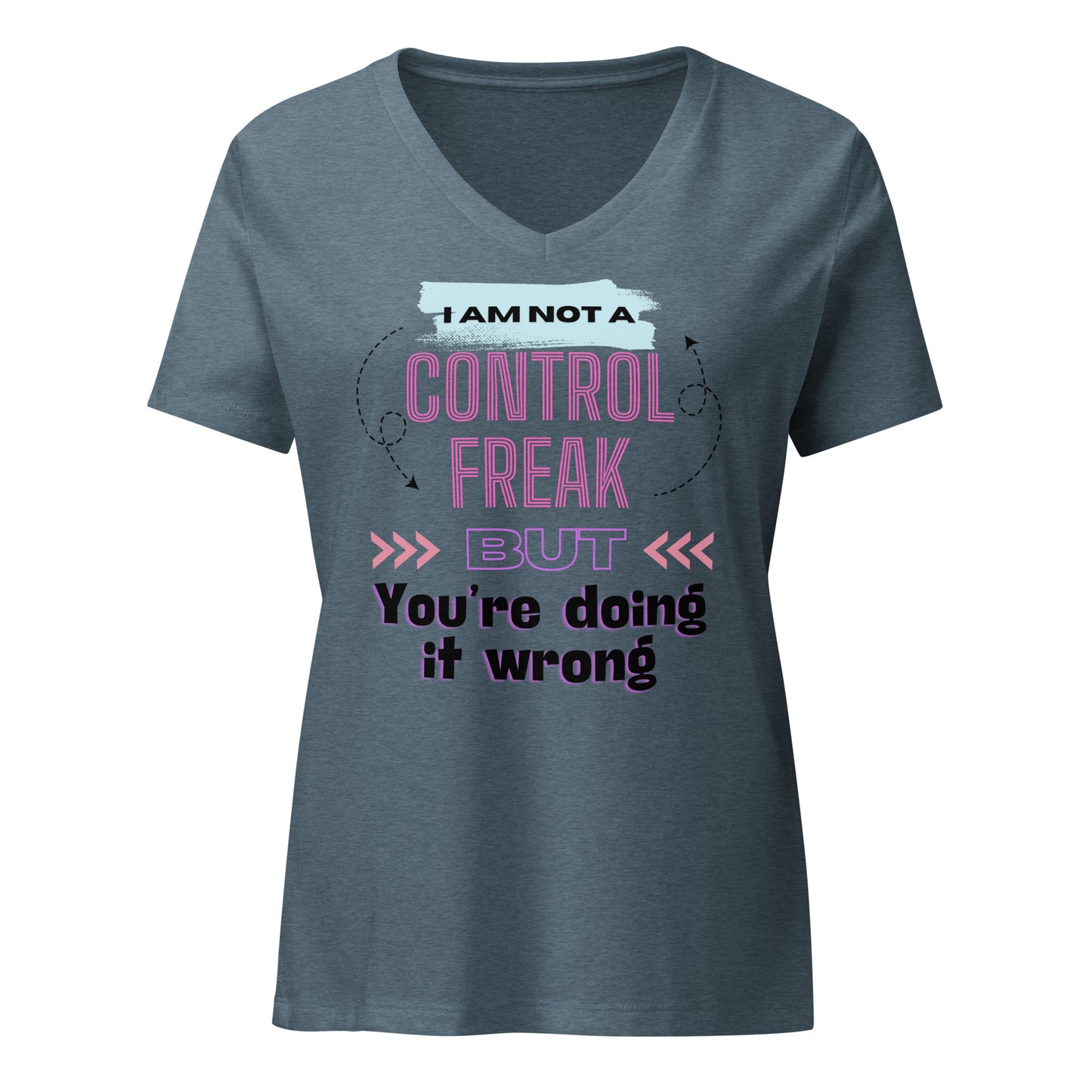 Control Freak | V-Neck T-Shirt