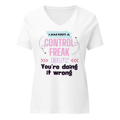 Control Freak | V-Neck T-Shirt