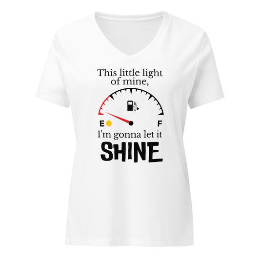 This Little Light 1 | V-Neck T-Shirt